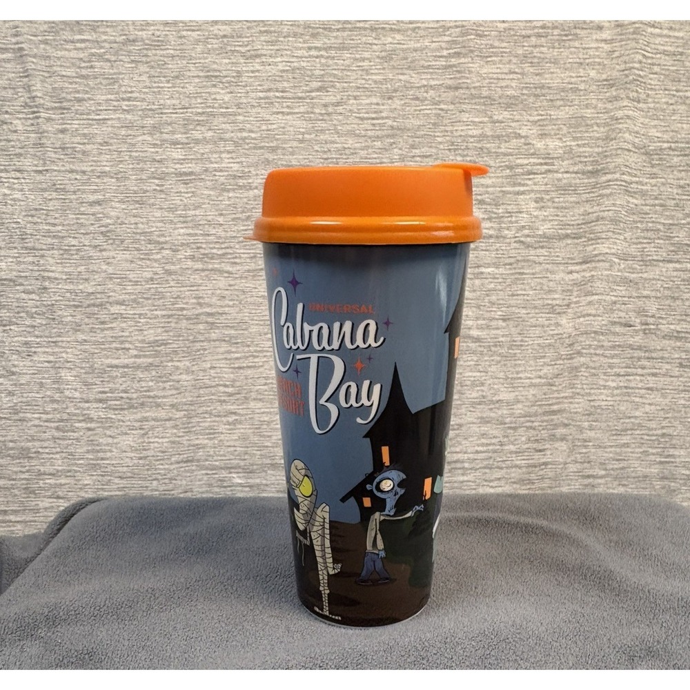 Cabana Bay Beach Resort Universal Studios HHN Halloween Refillable Mug Tumber
